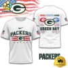 NFL Green Bay Packers 4th Of July 3D T Shirt