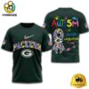 NFL Green Bay Packers Autism Accept Understand Love T-Shirt