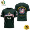 NFL Green Bay Packers Independence Day 3D T Shirt