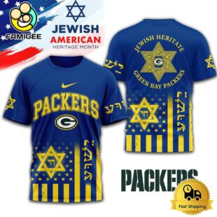 NFL Green Bay Packers Jewish Heritage Limited Edition T-Shirt