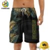 NFL Green Bay Packers Men's Summer Hawaiian Casual Drawstring Shorts