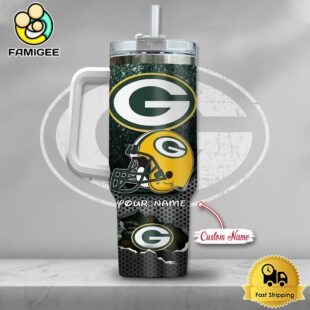 NFL Green Bay Packers Mickey Mouse Custom 40oz Stanley Cup Tumbler