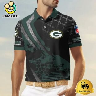 NFL Green Bay Packers New Design 2025 Custom Name Polo Shirt