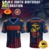 NFL Green Bay Packers Us Marine Corps Will Celebrate Its 250th Anniversary Football Jersey