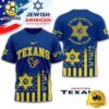 NFL Houston Texans Jewish Heritage Limited Edition T-Shirt