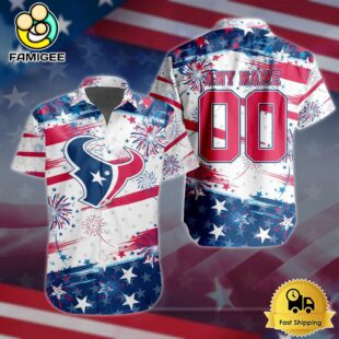 NFL Houston Texans Special 4th Of July Independence Day Hawaiian Shirt