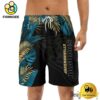 NFL Jacksonville Jaguars Men's Summer Hawaiian Casual Drawstring Shorts