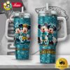 NFL Jacksonville Jaguars Mickey And Minnie Couple Custom 40oz Stanley Cup Tumbler