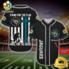 NFL Jacksonville Jaguars Stand For The Flag Kneel For The Cross Baseball Jersey