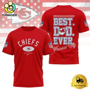 NFL Kansas City Chiefs Happy Father's Day 2025 T-Shirt