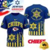 NFL Kansas City Chiefs Jewish Heritage Limited Edition T-Shirt