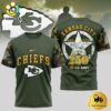 NFL Kansas City Chiefs US Army 250th Anniversary Parade T-Shirt