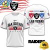 NFL Las Vegas Raiders 4th Of July 3D T Shirt