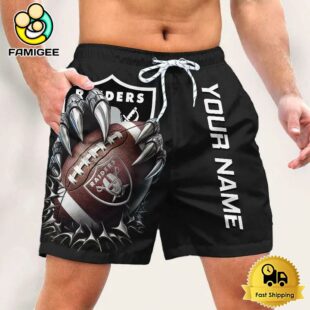NFL Las Vegas Raiders Casual Men's Drawstring Shorts