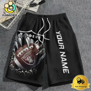 NFL Las Vegas Raiders Casual Men's Drawstring Shorts