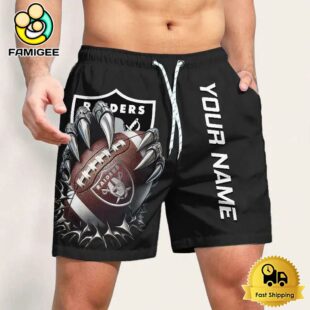 NFL Las Vegas Raiders Casual Men's Drawstring Shorts