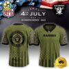NFL Las Vegas Raiders Happy US Independence Day Football Jersey