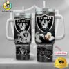 NFL Las Vegas Raiders Mickey Mouse Custom 40oz Stanley Cup Tumbler