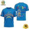 NFL Los Angeles Chargers Autism Accept Understand Love T-Shirt