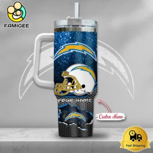 NFL Los Angeles Chargers Mickey Mouse Custom 40oz Stanley Cup Tumbler