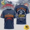 NFL Los Angeles Chargers Us Marine Corps Will Celebrate Its 250th Anniversary T-Shirt