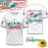 NFL Miami Dolphins 4th Of July 3D T Shirt