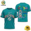 NFL Miami Dolphins Autism Accept Understand Love T-Shirt