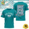 NFL Miami Dolphins Happy Father's Day 2025 T-Shirt