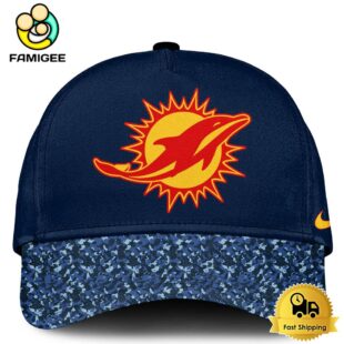 NFL Miami Dolphins Us Marine Corps Will Celebrate Its 250th Anniversary Baseball Cap