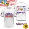 NFL Minnesota Vikings 4th Of July 3D T Shirt