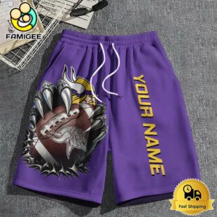 NFL Minnesota Vikings Casual Men's Drawstring Shorts