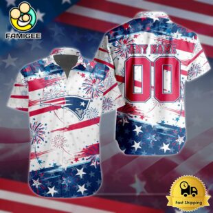 NFL New England Patriots Special 4th Of July Independence Day Hawaiian Shirt