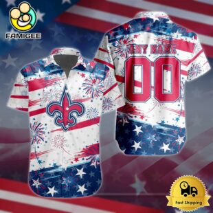 NFL New Orleans Saints Special 4th Of July Independence Day Hawaiian Shirt