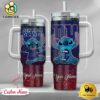 NFL New York Giants Stitch Glitter Custom 40oz Stanley Cup Tumbler