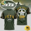 NFL New York Jets US Army 250th Anniversary Parade T-Shirt