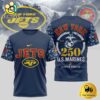 NFL New York Jets Us Marine Corps Will Celebrate Its 250th Anniversary T-Shirt