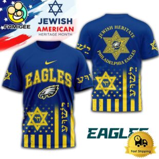 NFL Philadelphia Eagles Jewish Heritage Limited Edition T-Shirt
