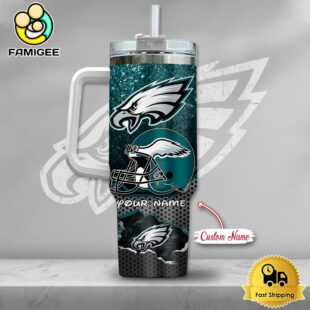NFL Philadelphia Eagles Mickey Mouse Custom 40oz Stanley Cup Tumbler