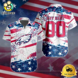 NFL Philadelphia Eagles Special 4th Of July Independence Day Hawaiian Shirt