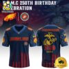 NFL Philadelphia Eagles Us Marine Corps Will Celebrate Its 250th Anniversary Football Jersey