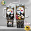 NFL Pittsburgh Steelers Mickey Mouse Custom 40oz Stanley Cup Tumbler