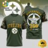 NFL Pittsburgh Steelers US Army 250th Anniversary Parade T-Shirt