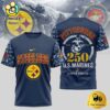 NFL Pittsburgh Steelers Us Marine Corps Will Celebrate Its 250th Anniversary T-Shirt