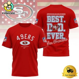 NFL San Francisco 49ers Happy Father's Day 2025 T-Shirt