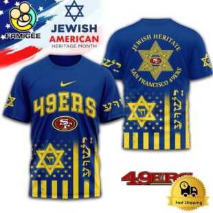 NFL San Francisco 49ers Jewish Heritage Limited Edition T-Shirt