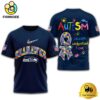 NFL Seattle Seahawks Autism Accept Understand Love T-Shirt