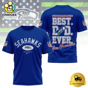 NFL Seattle Seahawks Happy Father's Day 2025 T-Shirt