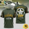 NFL Seattle Seahawks US Army 250th Anniversary Parade T-Shirt