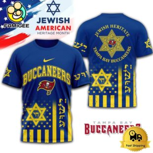 NFL Tampa Bay Buccaneers Jewish Heritage Limited Edition T-Shirt