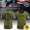 NFL Tennessee Titans Happy US Independence Day Football Jersey